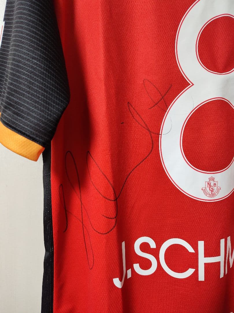 名古屋グランパス シミッチ選手 支給品 公式戦着用 ユニフォーム 直筆サイン入り