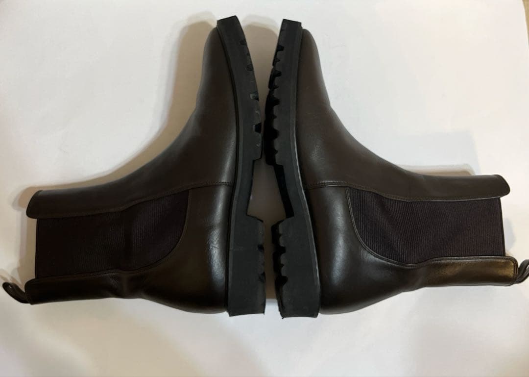 『23区』　サイドゴアブーツ ダークブラウン　23.5センチ