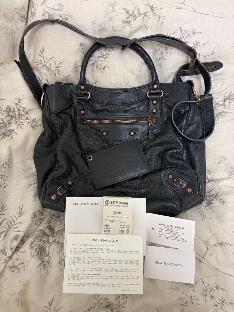 BALENCIAGA バレンシアガ　ジャイアント ヴェロ　グレー