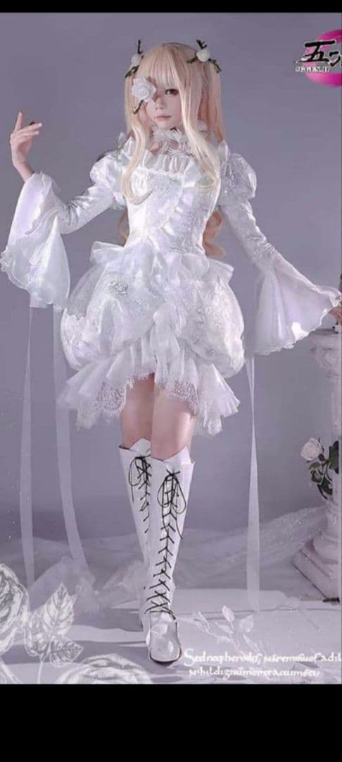 (未開封/フルセット)icos♥ローゼンメイデン♥雪華綺晶♥コスプレ衣装♥