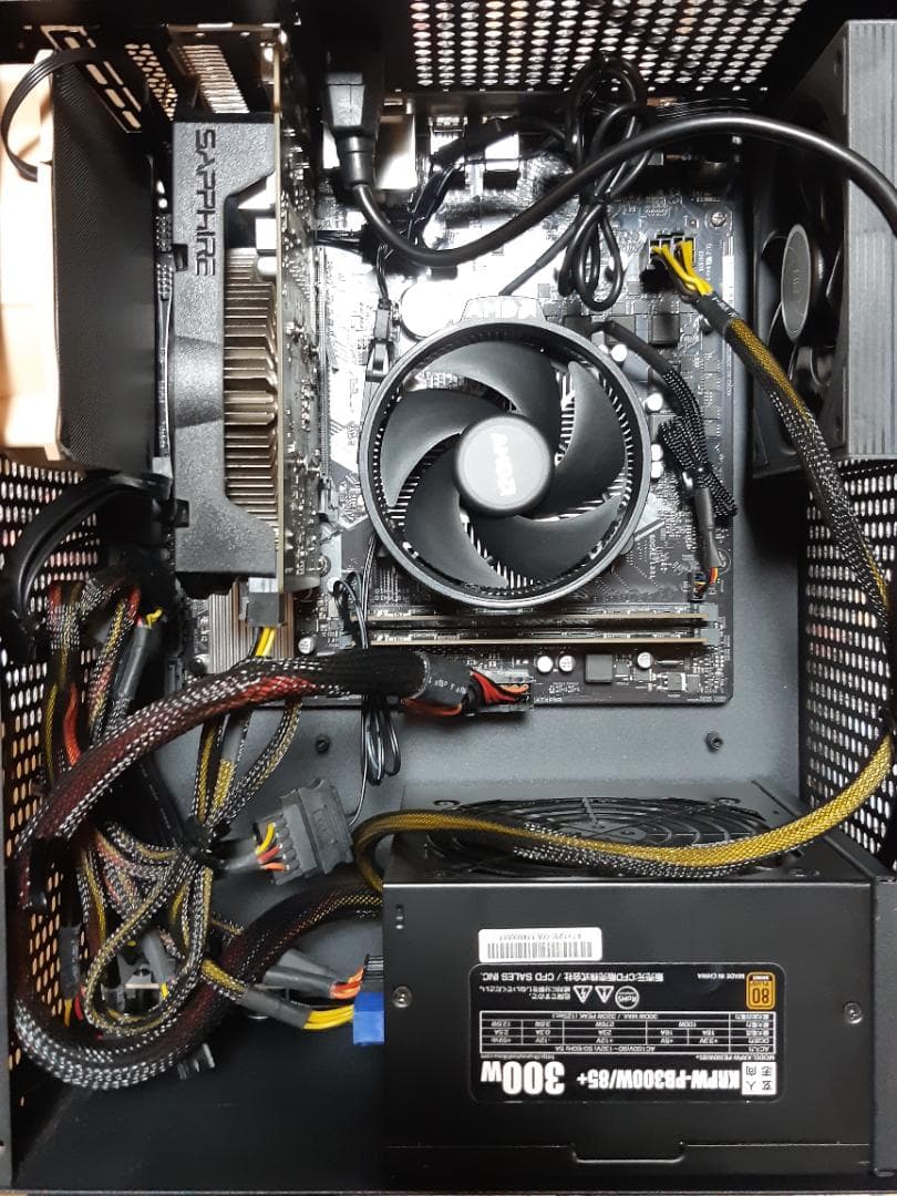 自作PC　RYZEN7 1700・8GB・128GB・R7 260X