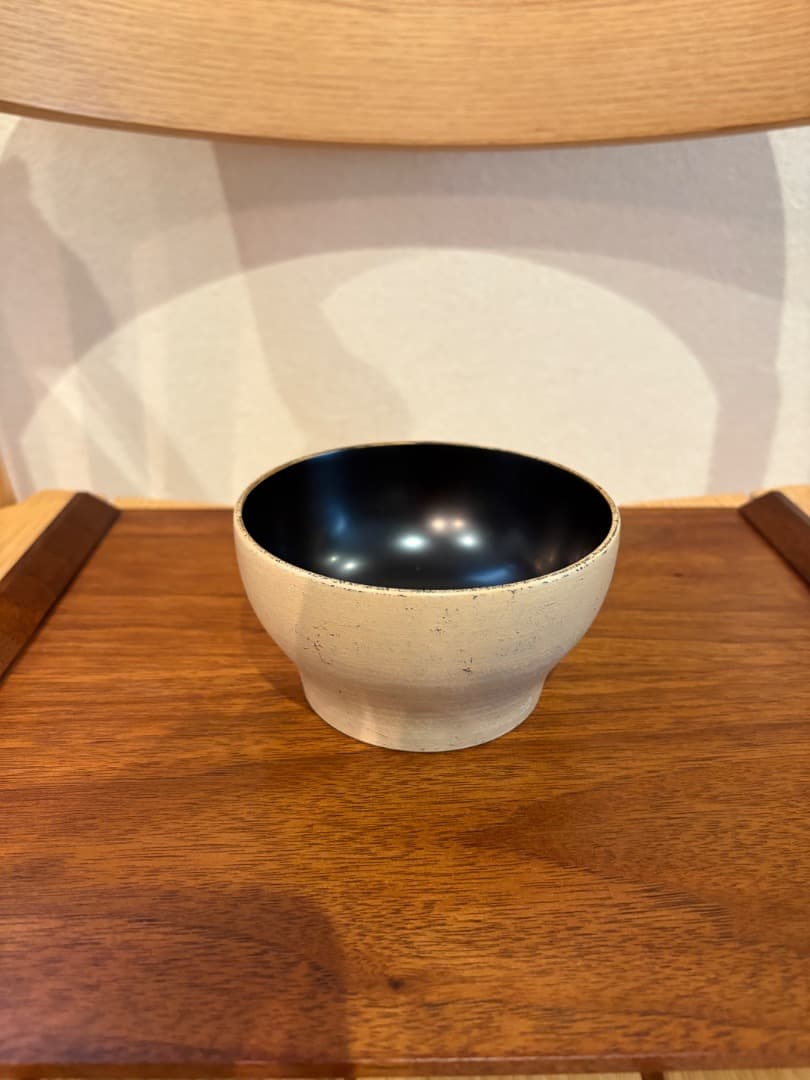 赤木明登 正法寺椀【白漆】セット