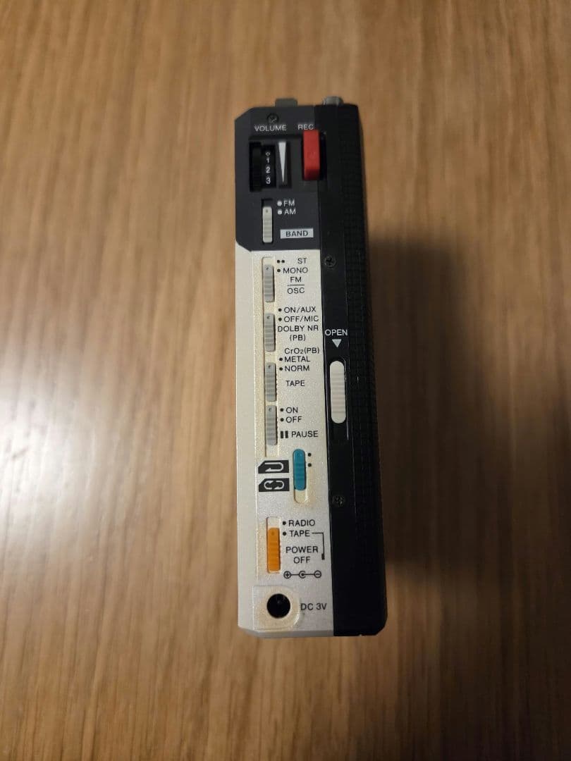 【ジャンク】AIWA HS-J7 カセットプレーヤー 本体・カバー・説明書