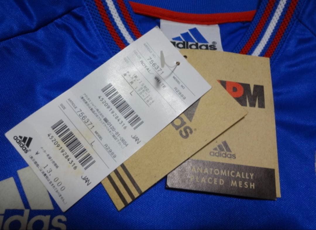 FC東京 正規品 ユニフォーム 1999 ホーム Lサイズ 新品未使用品タグ付き