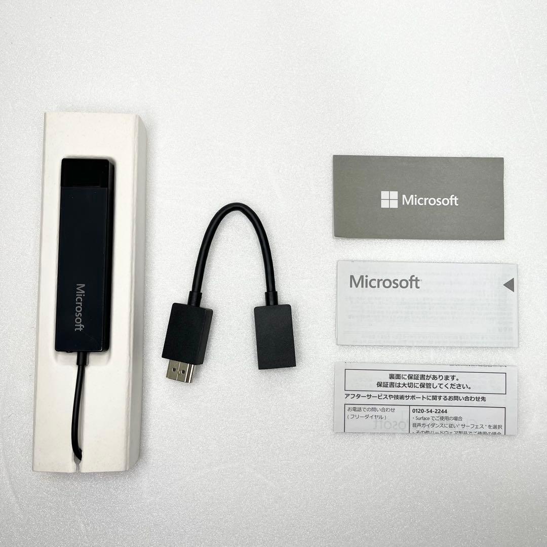【美品】Microsoft CG4-00009 ワイヤレスディスプレイアダプタ