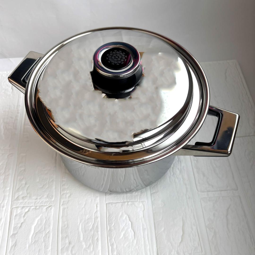 タッパーウェア　レインボークッカープレミアム21㎝寸胴鍋