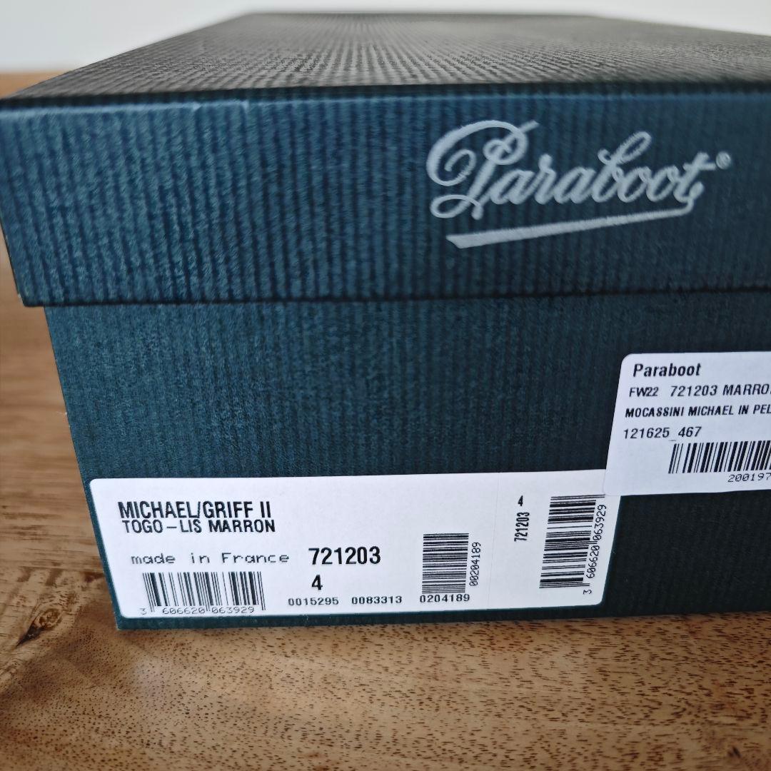 ★新品未使用★Paraboot MICHAEL MARRON サイズ 4