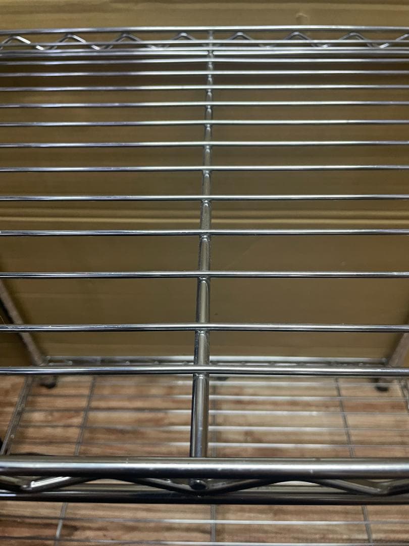 ホームエレクター ワイヤーシェルフ 3段 幅75奥行45高140