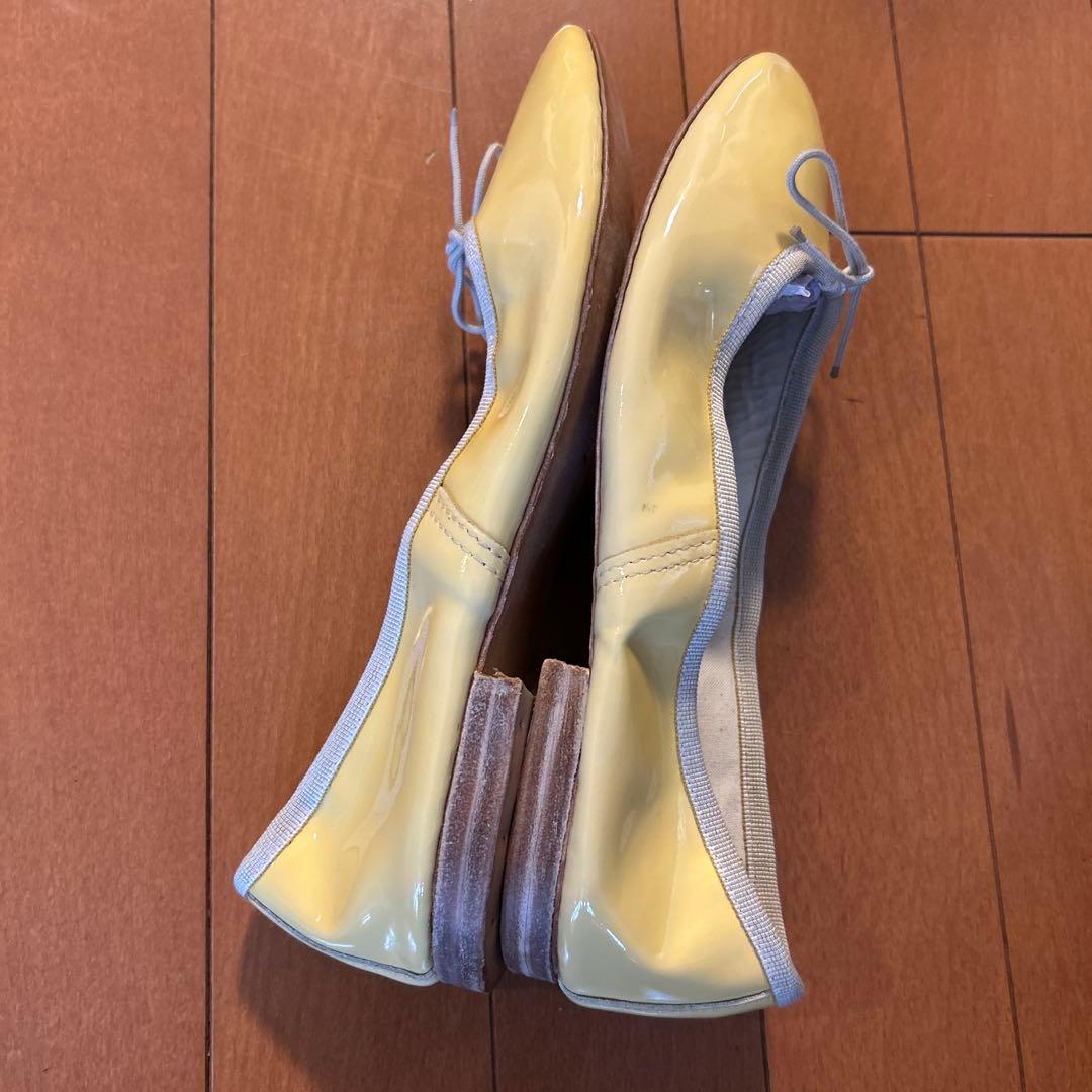 未使用　ポルセッリ　バレエシューズ　フラットシューズ　38