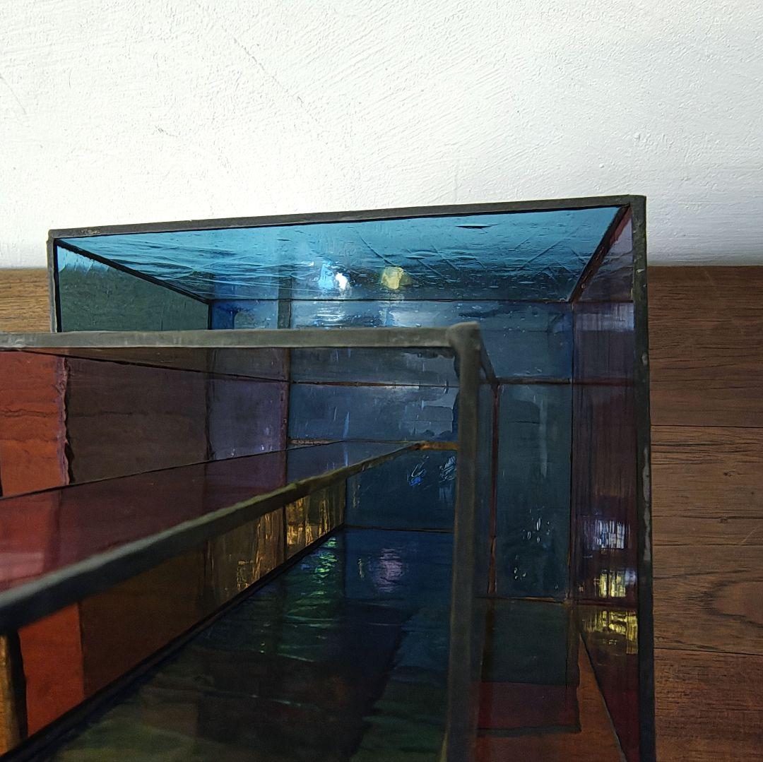 【Stained glass】ステンドグラス　オブジェ