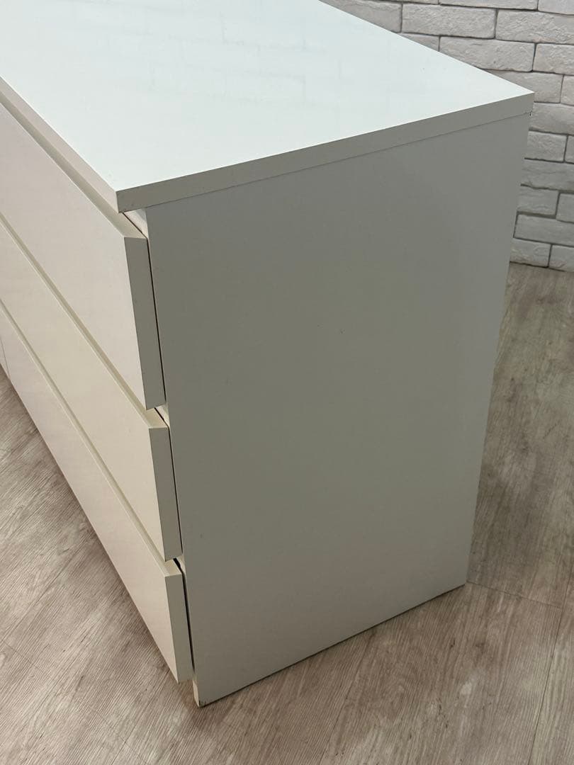 【送料込みDBABN】イケア　チェスト　棚　タンス　洋服　マルム　MALM