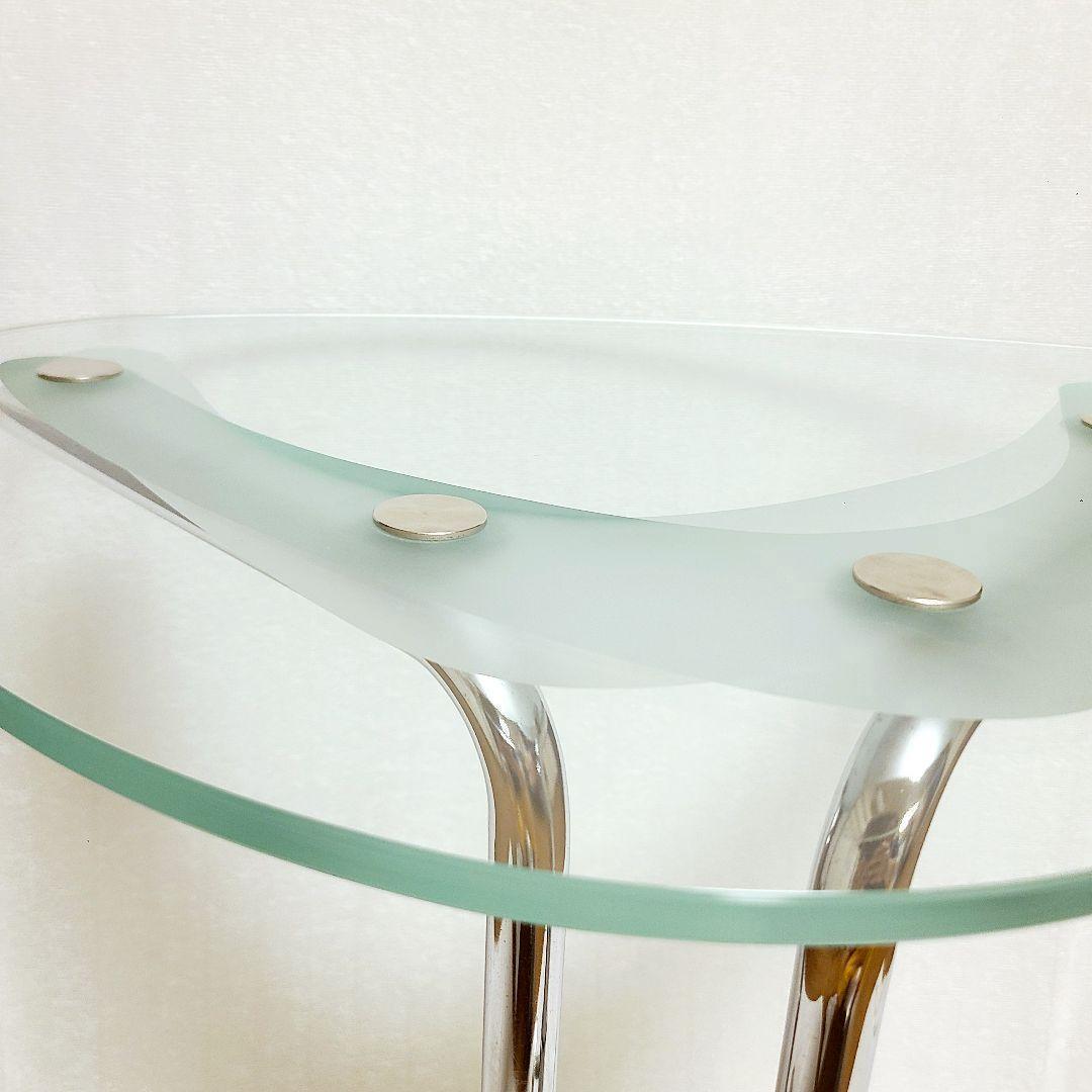 【美品】TECTA K22 サイドテーブル ガラス　アクタス　テクタ　昇降式