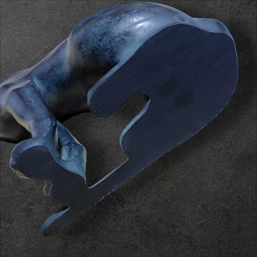 複製彫刻 ネックレスをしたバステト女神 猫 樹脂製 置物 美品 正規品