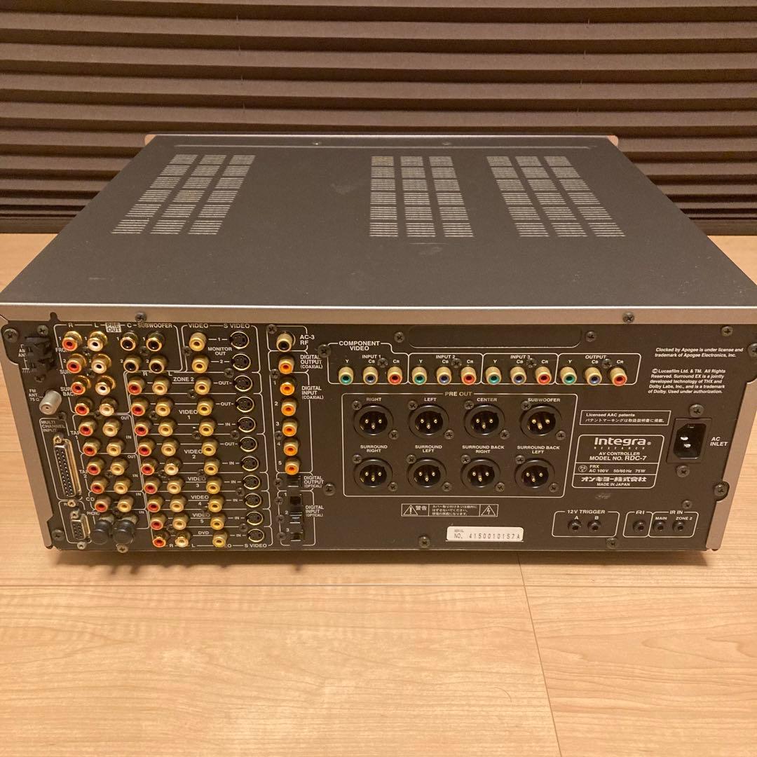 ONKYO Integra AVコントローラー RDC-7 通電確認のみ
