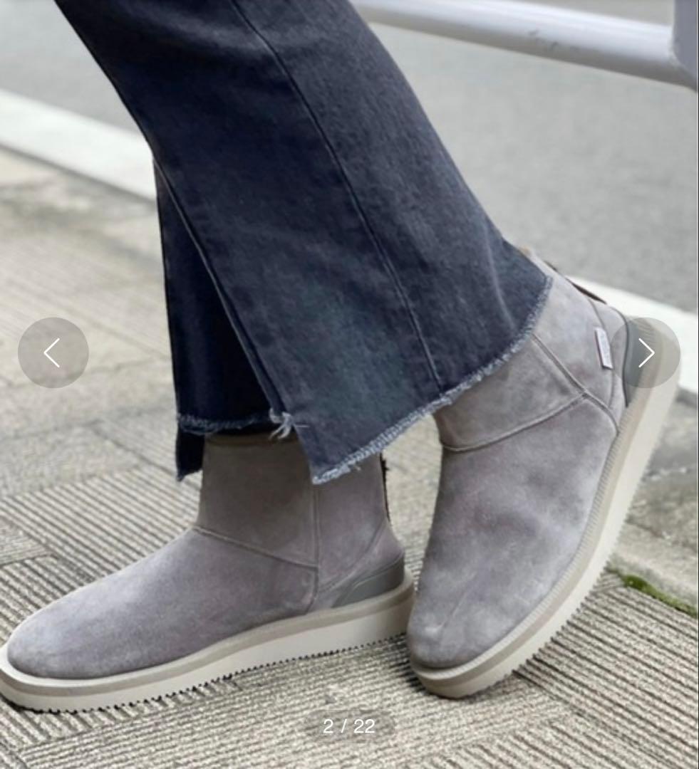 【SUICOKE】Spick別注 バックジップショートブーツ　24cm
