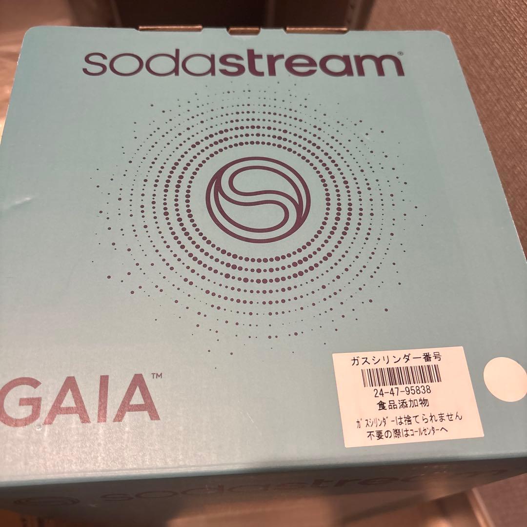 【新品・未使用品】⭐︎sodastream GAIA 炭酸水メーカー