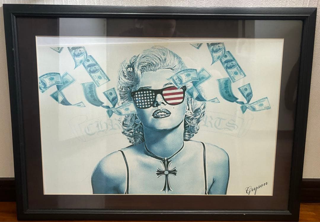 マリリン モンロー　絵画