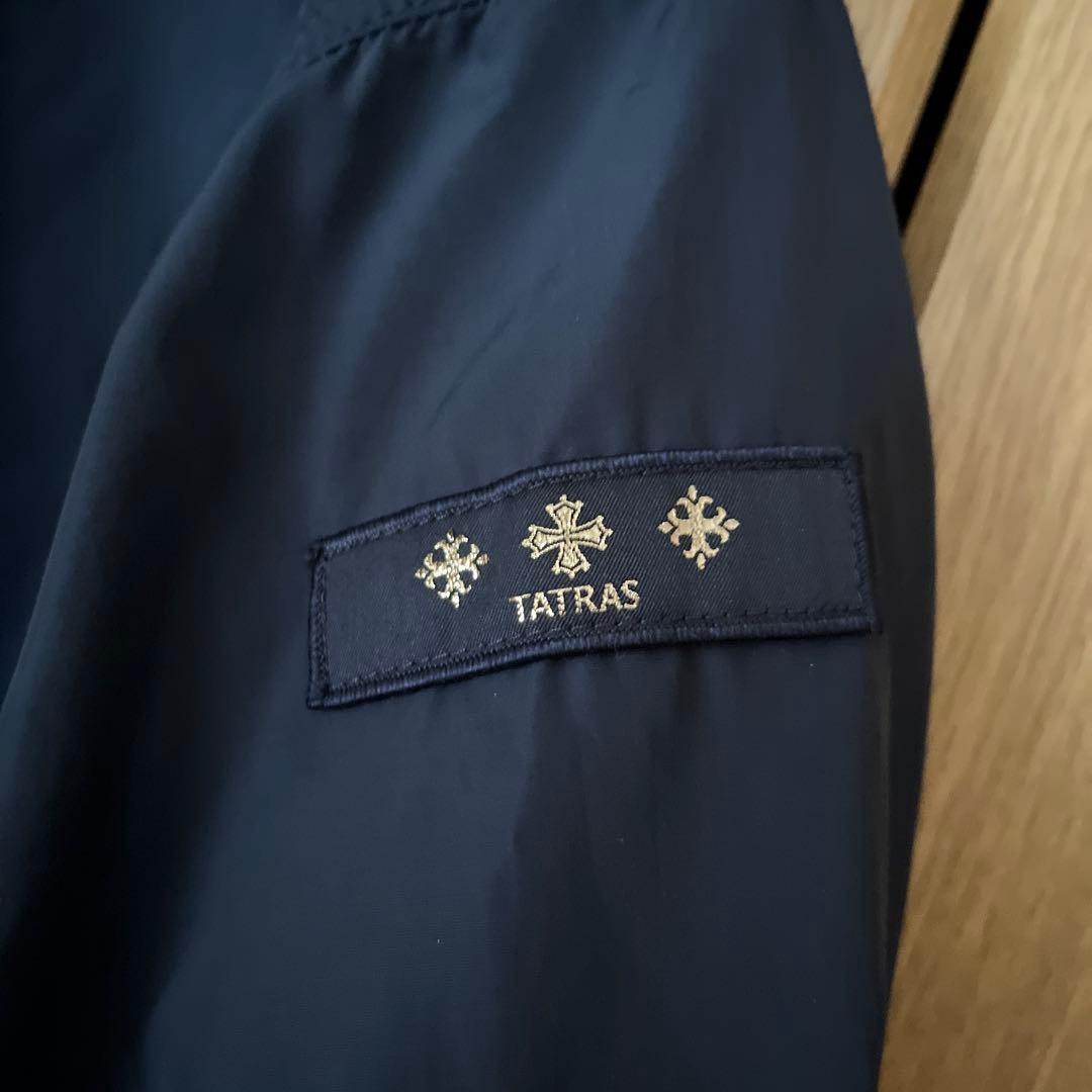 美品TATRAS ネイビー モッズコート